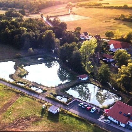 Dorf Alm Ferienwohnung Schwalmtal  ภายนอก รูปภาพ